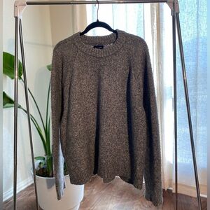 Abercrombie & Fitch Gray Knit Sweater